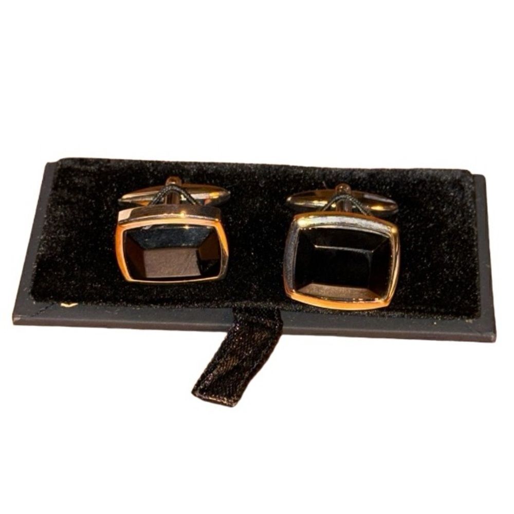 New in box Rohan Sutton shirt black cufflinks